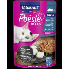 Vitakraft Poésie Déli Sauce - nedvestáp (fekete tőkehal) macskák részére (85g) macskaeledel