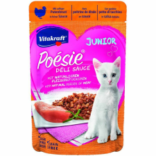 Vitakraft Poésie Delice Junior Macska Alutasak Pulyka 85g macskaeledel