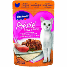Vitakraft Poésie Delice Macska Alutasak Pulyka 85g macskaeledel