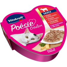 Vitakraft Poésie Macska Alutál Borjú Sajtszószban 85g macskaeledel