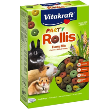 Vitakraft Rollis Party | Kiegészítő eledel rágcsálóknak | Lucerna-gabona-széna - 500 g rágcsáló eledel
