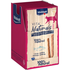 Vitakraft Vita Naturals cat stick, lazac, 20 × 20 g jutalomfalat macskáknak