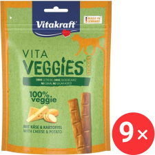 Vitakraft Vita Veggies Sticks sýr 9 × 80 g jutalomfalat kutyáknak