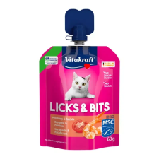 Vitakraft -Vitakraft Licks & Bits garnélás krém macska 60g jutalomfalat macskáknak