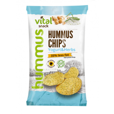 Vital humusz chipsz joghurtos zöldfűszeres 65 g előétel és snack