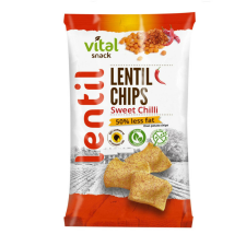 Vital lencse chips édes chili 65 g előétel és snack