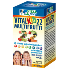  Vitalkid22 multifrutti 22 60 db gyógyhatású készítmény