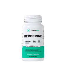 VITAMIN360 Berberin (60 Veg Kapszula) vitamin és táplálékkiegészítő