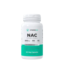 VITAMIN360 NAC 600 mg - N-acetil-L-cisztein (60 Veg Kapszula) vitamin és táplálékkiegészítő