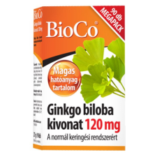  Vitamin BIOCO Gingko Biloba Megapack 90 darab vitamin és táplálékkiegészítő