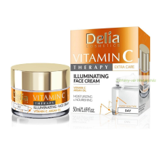 Vitamin C Therapy világosító nappali arckrém, hidratáló, tápláló C-vitaminnal, argánolajjal, 50ml arckrém