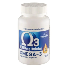 Vitamintár Omega-3 kapszula 100db vitamin és táplálékkiegészítő