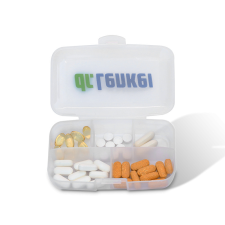 Vitamintartó doboz - több rekeszes vitamin és táplálékkiegészítő