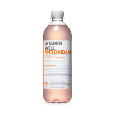  VitaminWell Antioxidant őszibarack ízű üdítőital - 500ml üdítő, ásványviz, gyümölcslé