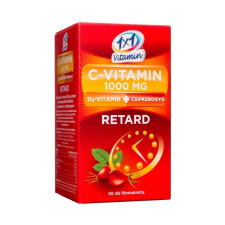 VITAPLUS KFT. 1x1 Vitamin C-vitamin 1000 mg + D3 retard filmtabletta csipkebogyóval 50x vitamin és táplálékkiegészítő