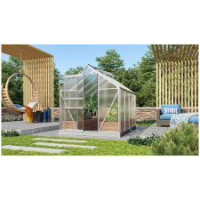 VITAVIA GARDEN üvegház VITAVIA VENUS 5000 PC 6 mm ezüst színű LG4140 kerti tárolás