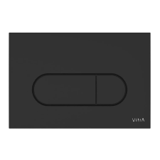  VitrA Root Round Flush Plate, Matt Black 740-2211 szaniter