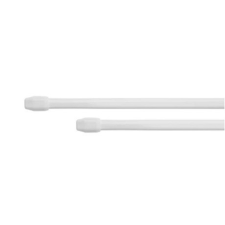 Vitrázsrúd 80 Cm Fehér,Lapos M:110Cm karnis, függönyrúd