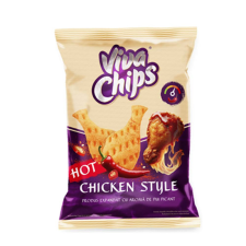  Viva Chips csípős csirke ízű - 50g előétel és snack
