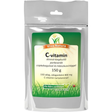 Viva Natura C-vitamin étrend-kiegészítő por 150g vitamin és táplálékkiegészítő