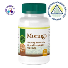 Viva Natura Moringa ginzeng kivonattal étrend-kiegészítő kapszula vitamin és táplálékkiegészítő