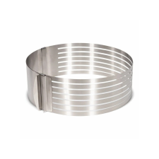 Viva.z Állítható rozsdamentes torta szeletelő forma 24-30cm party kellék