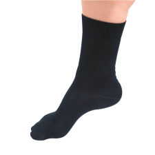 Vivafit 5007/18/35 SilverSocks Long 35-38 fekete ezüstszálas zokni lábápolás