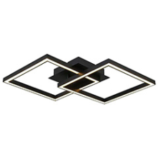 Vivalux Mennyezeti designer LED lámpa (20W/750Lumen) fekete, természetes fehér világítás