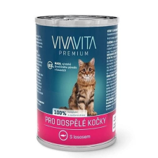 Vivavita konzerva pro kočky Losos 415 g macskaeledel