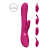 VIVE Chou - akkus, cserélhető fejes csiklókaros vibrátor (pink)