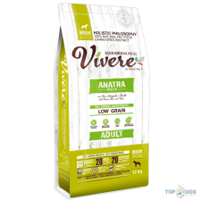  Vivere Low Grain Adult Medium Duck 12kg kutyaeledel