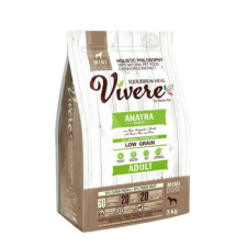 Vivere LOW GRAIN DOG MINI Adult Duck 3kg kutyaeledel