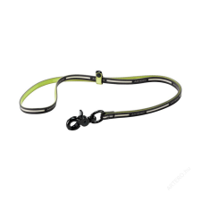  VÍZÁLLÓ RÖGZÍTŐ PÓRÁZ (fekete/neon) - GANGES nyakörv, póráz, hám kutyáknak