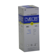 Vizelet tesztcsík CYBOW 5 100 db/doboz gyógyhatású készítmény