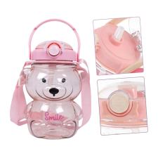 Vizes palack füllel – rózsaszín medve 1000 ML BD27 bögrék, csészék