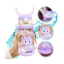  Vizes palack – Gyermek kulacs szívószállal 480 ml BD30FIO bögrék, csészék