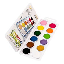  Vízfesték CREATIV JUNGLE 12 darabos kréta, festék és papír