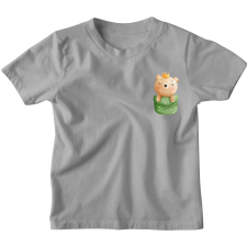  Vízfestmény Zsebminta Maci - Gyerek Póló gyerek póló