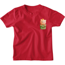  Vízfestmény Zsebminta Maci - Gyerek Póló