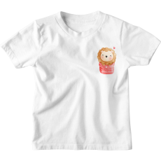  Vízfestmény Zsebminta Oroszlán - Gyerek Póló