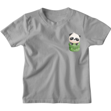  Vízfestmény Zsebminta Panda - Gyerek Póló