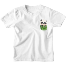 Vízfestmény Zsebminta Panda - Gyerek Póló
