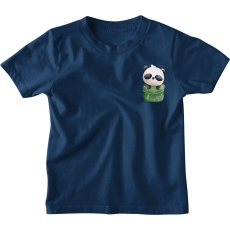  Vízfestmény Zsebminta Panda - Gyerek Póló