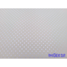  Vízhatlan mintás ív 70x100cm - Pici Pöttyös - Krém dekorációs kellék