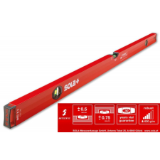  VÍZMÉRTÉK ALU SOLA BIGX3 150 X-PROFIL 150 CM vízmérték