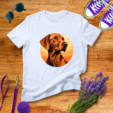  Vizsla portré férfi póló