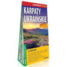VKÚ Ukrán-Kárpátok térkép - Expressmap turista térkép 1:250 000 térkép