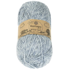 VLNIKA BELLATEX Melange Wool 100 g - 9001 kék melírozott rövidáru