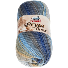 VLNIKA BELLATEX Pryia lurex 100 g - 302 szürke, kék, bézs (12213) rövidáru