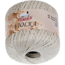 VLNIKA BELLATEX Violka 50 g - 101 fehér kávé (12223) rövidáru